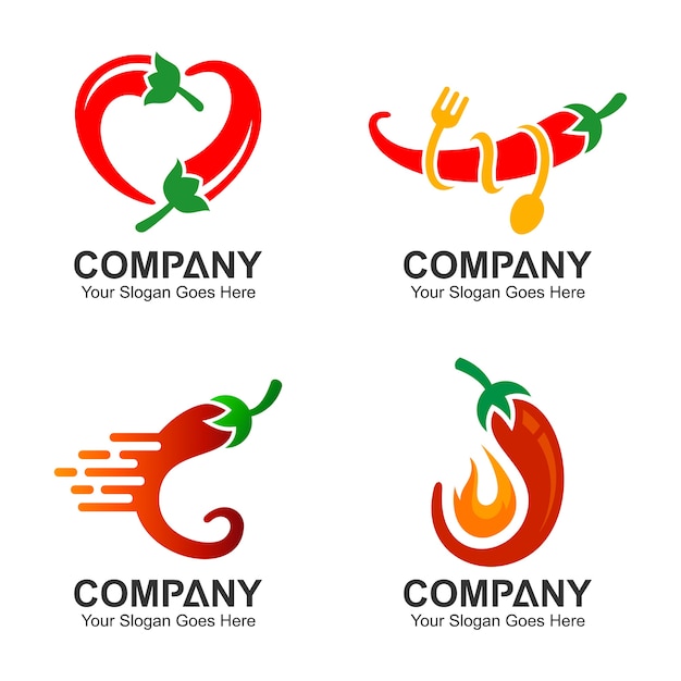 Download Free Chili Logo Design Set Chili Icons Set Premium Vector Use our free logo maker to create a logo and build your brand. Put your logo on business cards, promotional products, or your website for brand visibility.