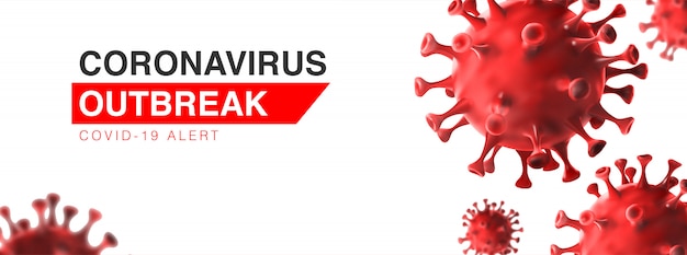 China epidemic coronavirus 2019-ncov. spread of the novel coronavirus background. Premium Vector