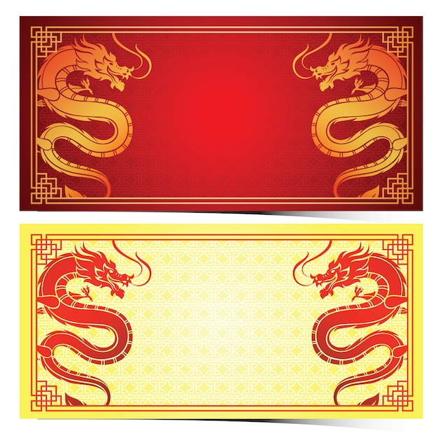 Chinese Dragon Cut Out Template