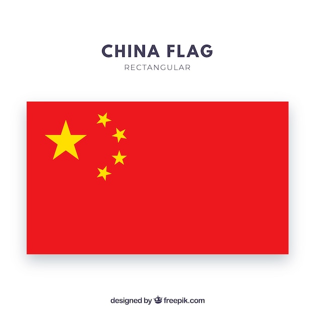 Download Chinese flag background Vector | Free Download