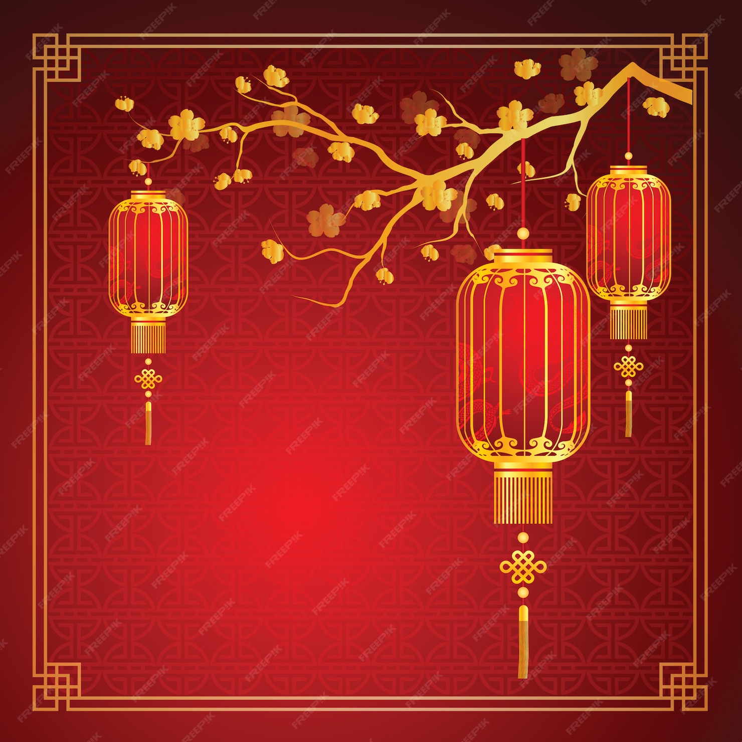 premium-vector-chinese-lantern-template