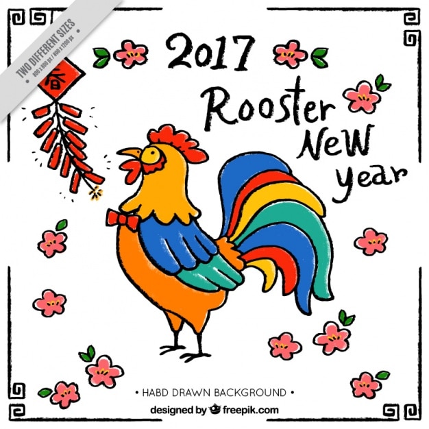 free-vector-chinese-new-year-2017-rooster