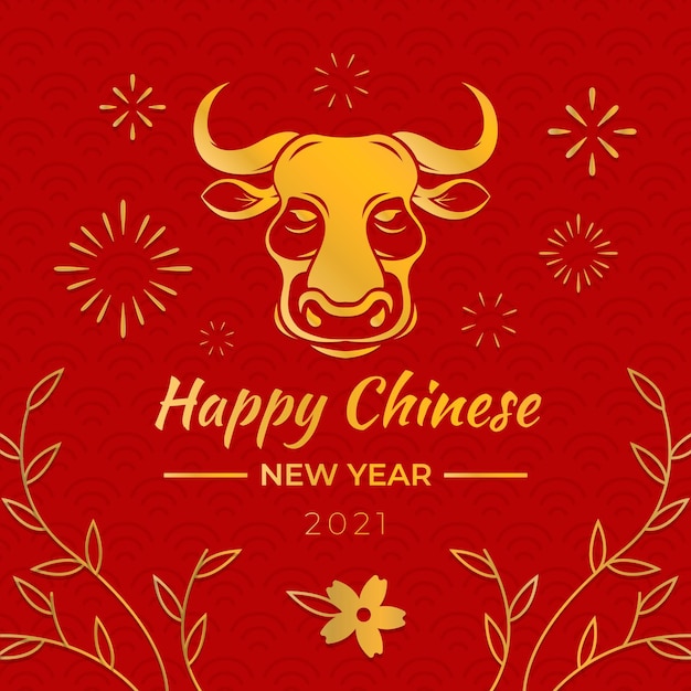 Premium Vector | Chinese new year 2021