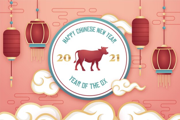 Premium Vector | Chinese new year 2021