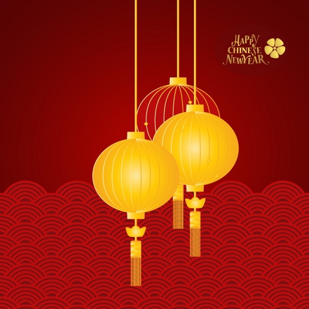 Chinese new year background Vector | Free Download