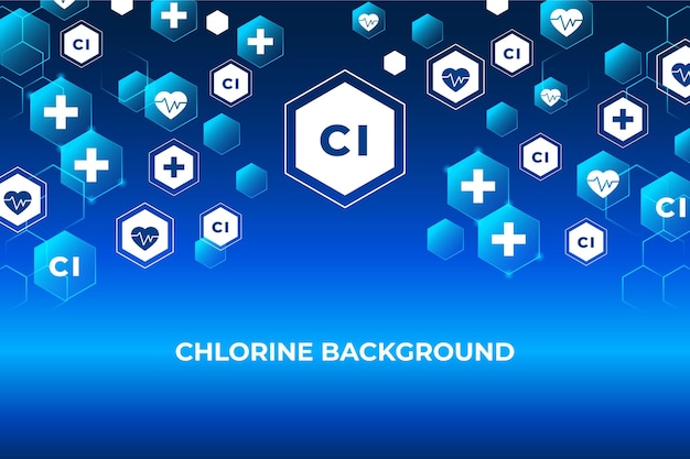 Free Vector | Chlorine background