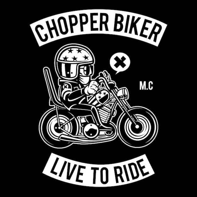 biker chopper