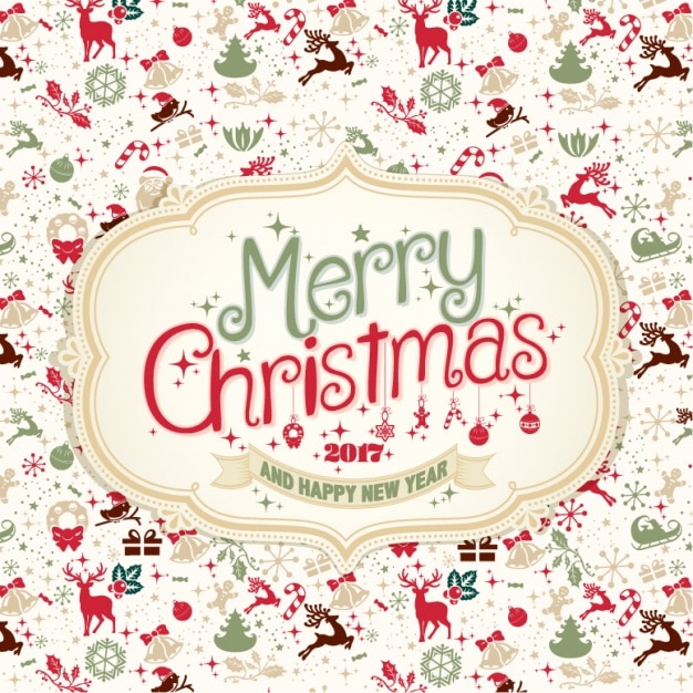 Christmas background design