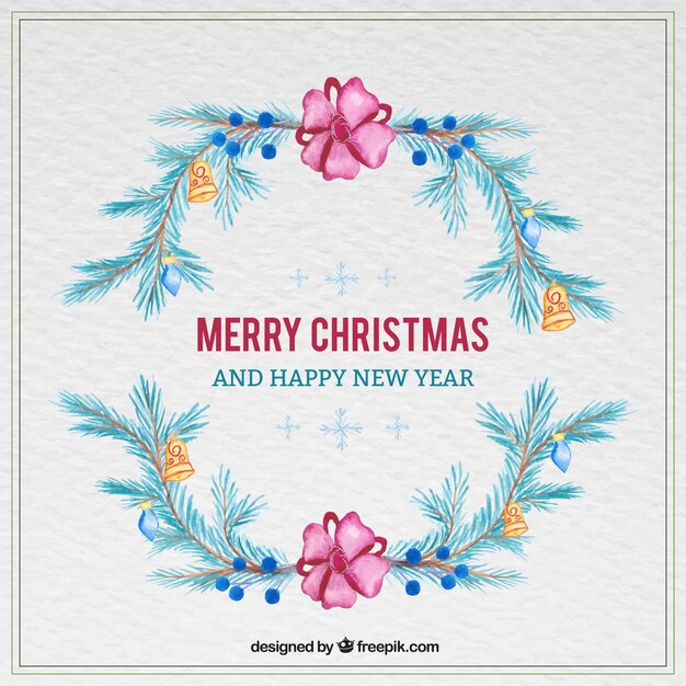 Free Vector | Christmas background design