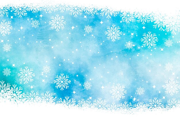 Christmas background in watercolor Vector | Free Download