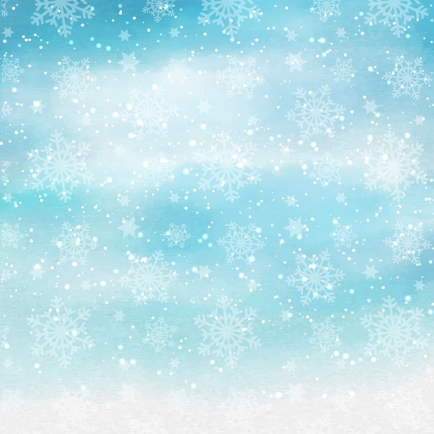 Free Vector | Christmas background with falling snowflakes