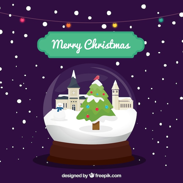 Christmas background with lovely style