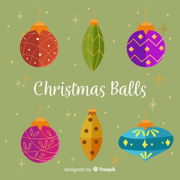 christmas ball shapes