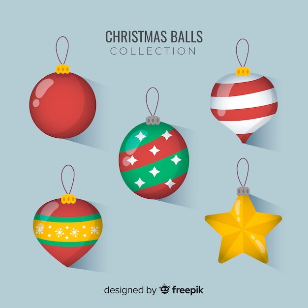 christmas ball shapes