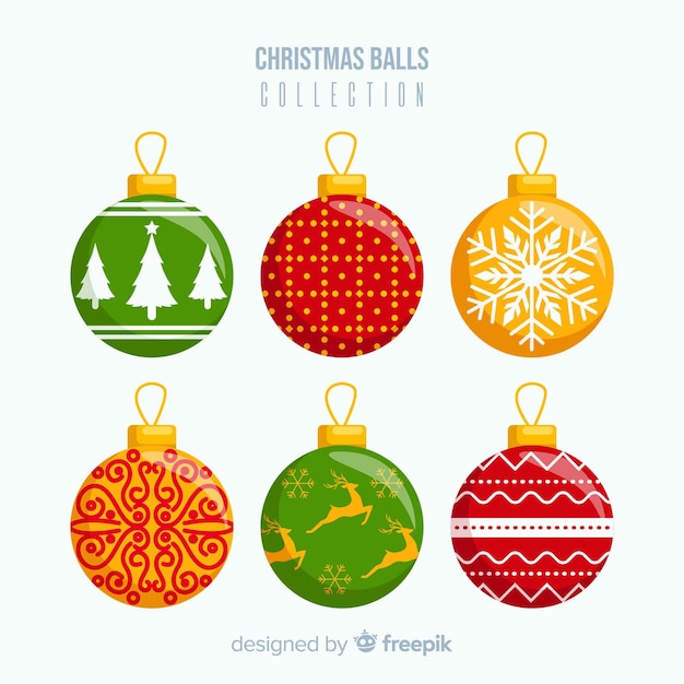 christmas ball pattern