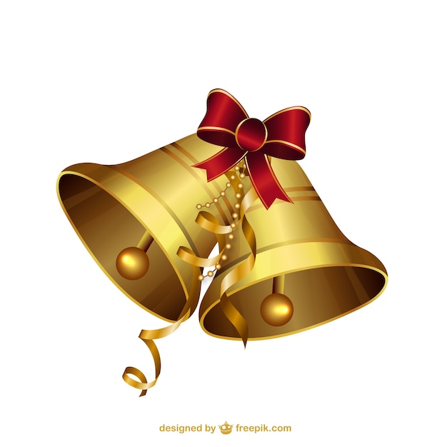 Download Free Vector Christmas Bells Illustrations