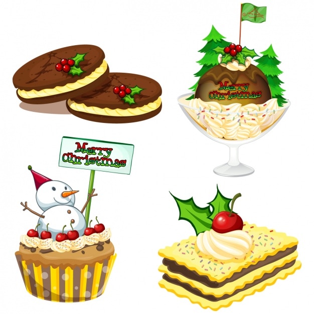 clipart christmas cakes free - photo #21