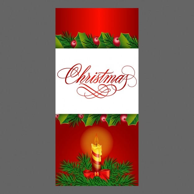 Download Christmas card design Vector | Free Download
