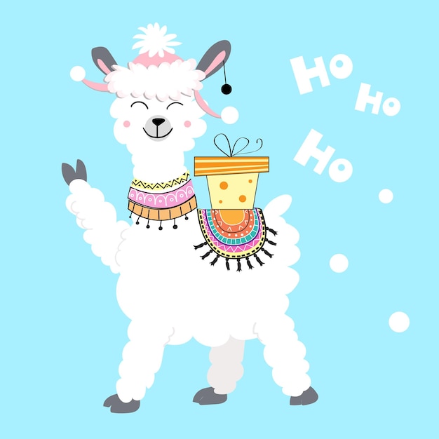 25+ Llama Christmas Cards 2021