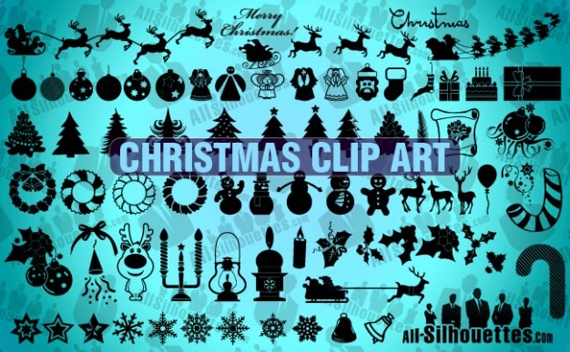 christmas clip art vector free download - photo #46