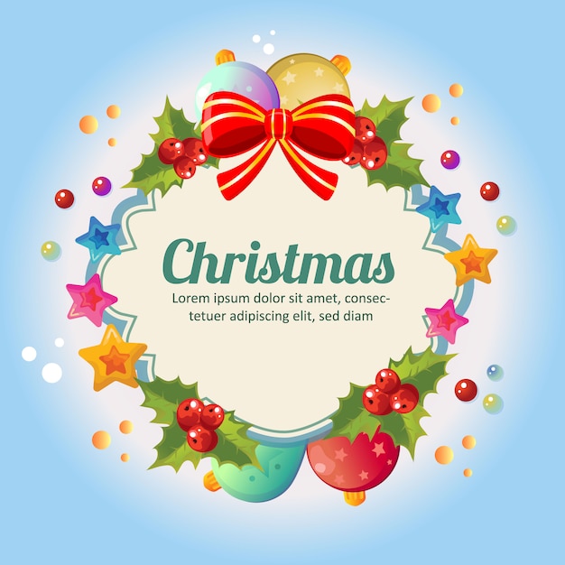 Premium Vector Christmas colored bow template Premium Vector Christmas colored bow template