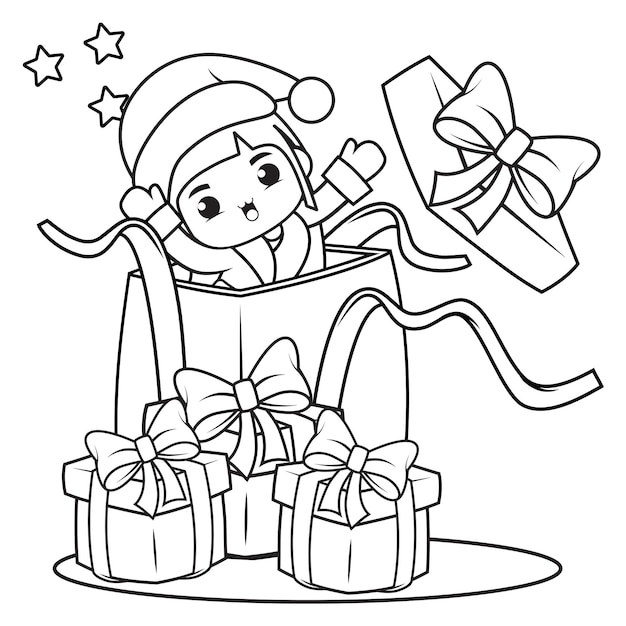 christmas coloring pages for girls