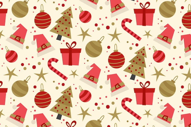Free Vector | Christmas concept in flat design