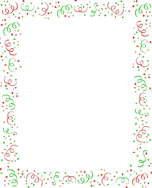 Download Free Svg Confetti Borders Clipartconfetti Clipart Digital ...