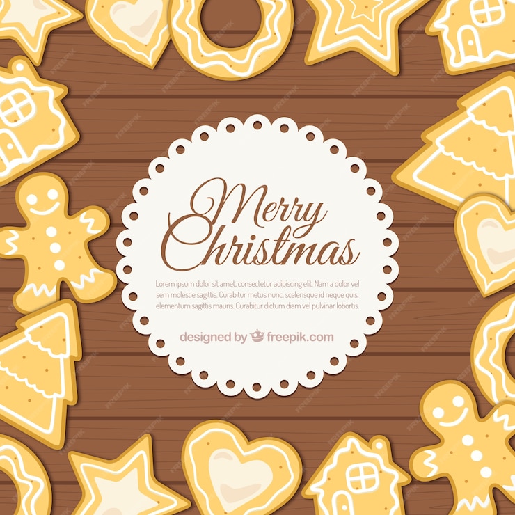 Free Vector | Christmas cookies