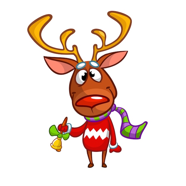 Premium Vector | Christmas deer