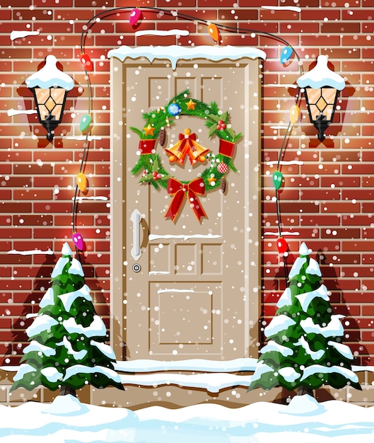 Новогодняя Дверь