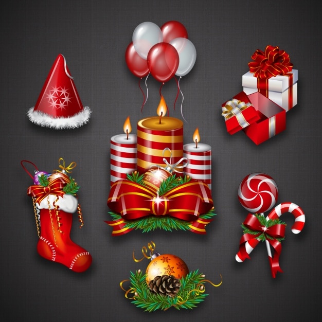 Christmas elements collection