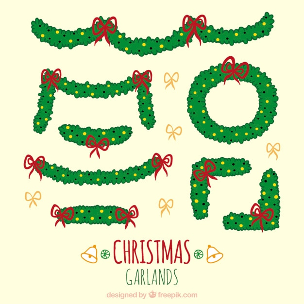 Christmas Garland SVG Free: Deck Your Halls with Festive Cheer