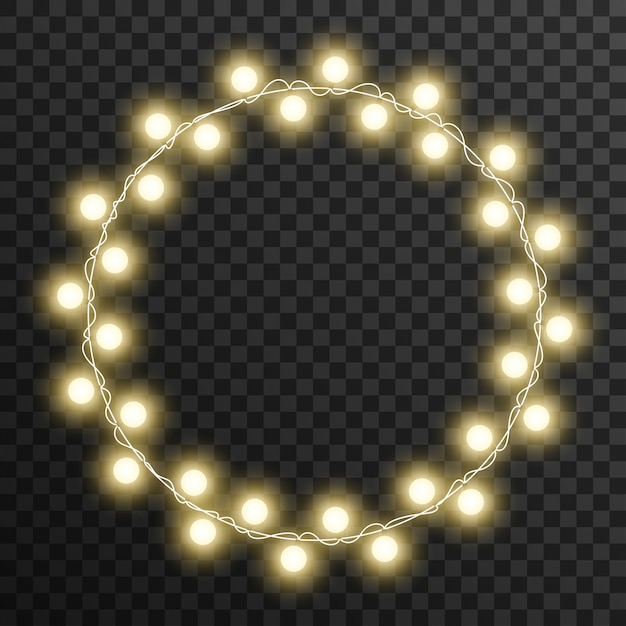 Download Free Christmas Lights Circle Frame Isolated On Transparent Background Use our free logo maker to create a logo and build your brand. Put your logo on business cards, promotional products, or your website for brand visibility.
