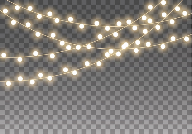 Transparent String Lights Vector Png - bmp-place