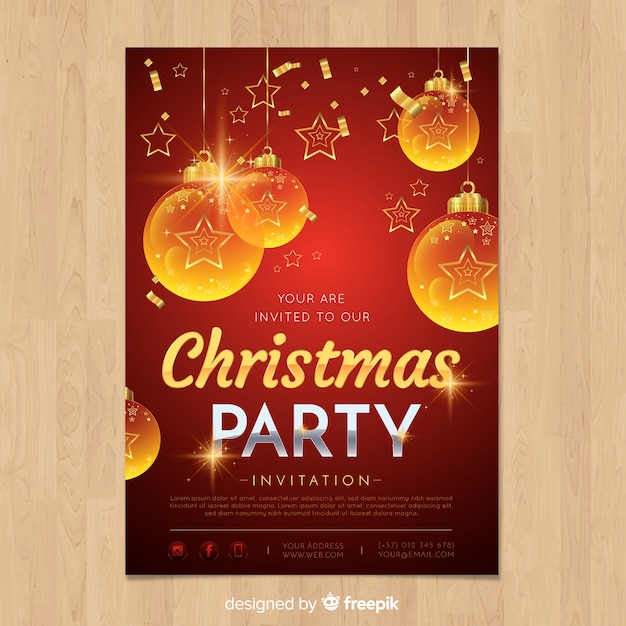 Christmas Party Banner 