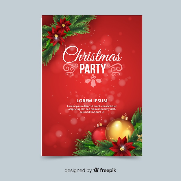 Christmas Flyer Vectors Photos And Psd Files Free Download