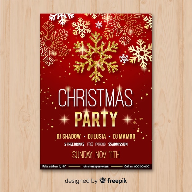 free downloadable templates for company christmas party
