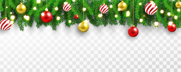 Download Premium Vector Christmas Party And Happy New Year Light Banner Background 3D SVG Files Ideas | SVG, Paper Crafts, SVG File