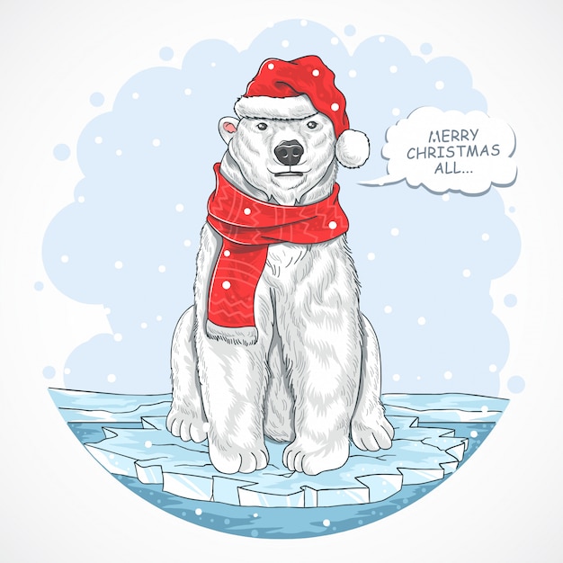 santa claus bear