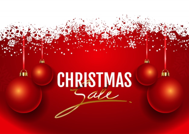 Christmas sale Vector  Free Download