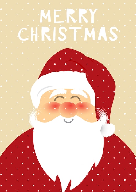 Download Free Vector | Christmas santa background