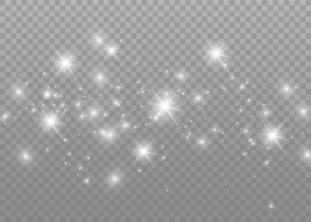 Premium Vector | Christmas snow. falling snowflakes on dark background.