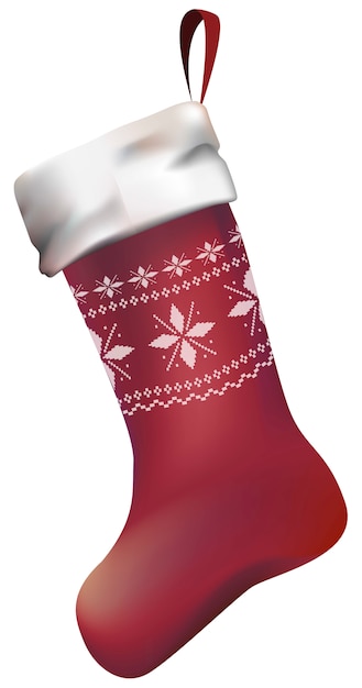 Free Vector | Christmas sock