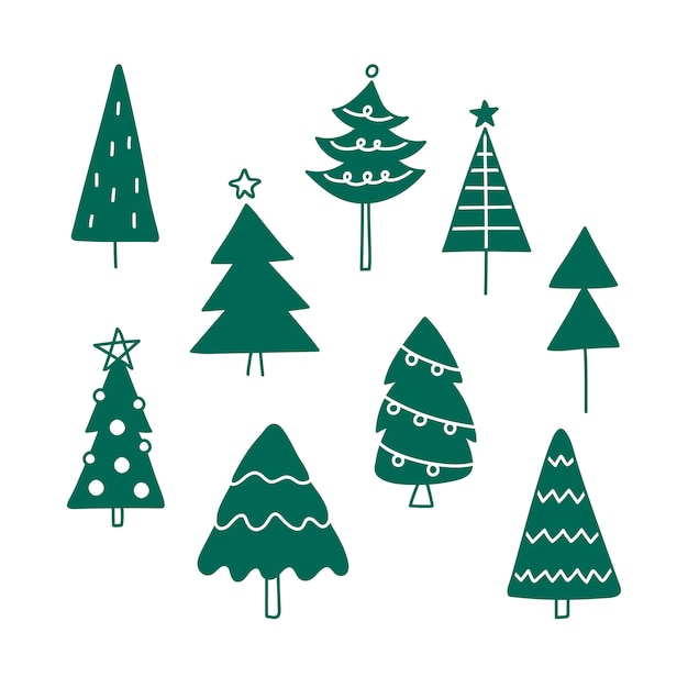 Free Vector Christmas tree