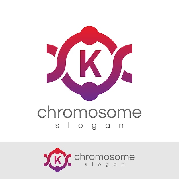 Download Free Chromosome Initial Letter K Logo Design Premium Vector Use our free logo maker to create a logo and build your brand. Put your logo on business cards, promotional products, or your website for brand visibility.