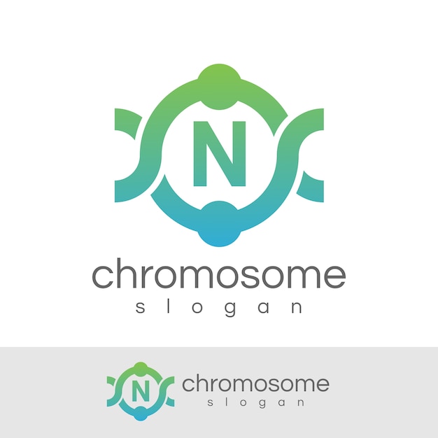 Download Free Chromosome Initial Letter N Logo Design Premium Vector Use our free logo maker to create a logo and build your brand. Put your logo on business cards, promotional products, or your website for brand visibility.