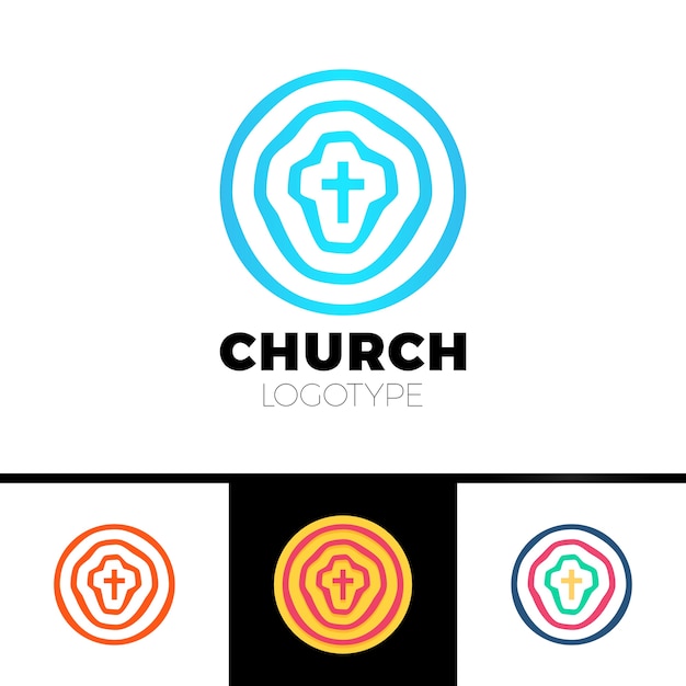 Download Free Church Logo Christian Symbols Circles Target And Jesus Cross Use our free logo maker to create a logo and build your brand. Put your logo on business cards, promotional products, or your website for brand visibility.