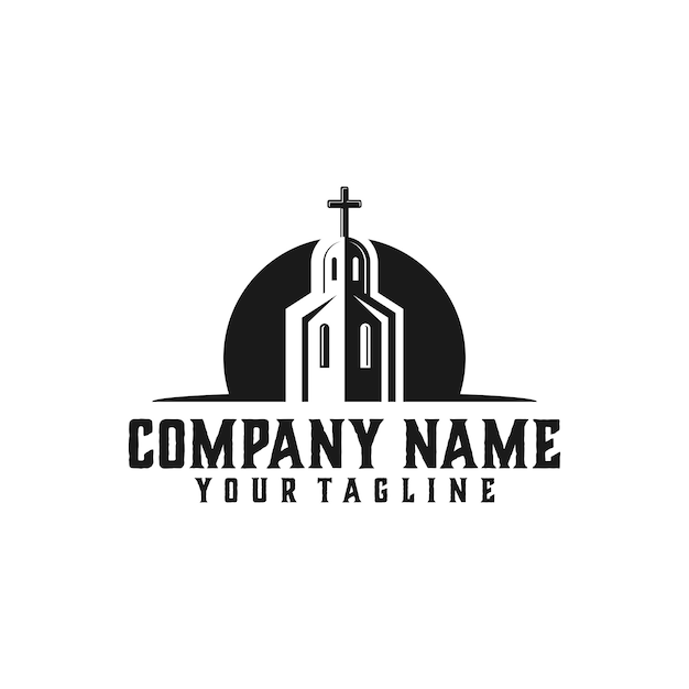 Download Free Church Logo Template Premium Vector Use our free logo maker to create a logo and build your brand. Put your logo on business cards, promotional products, or your website for brand visibility.