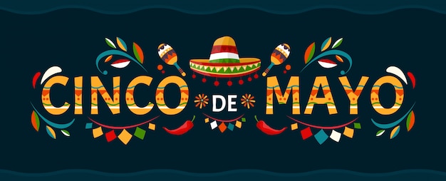 Premium Vector | Cinco De Mayo May 5 Federal Holiday In Mexico Fiesta